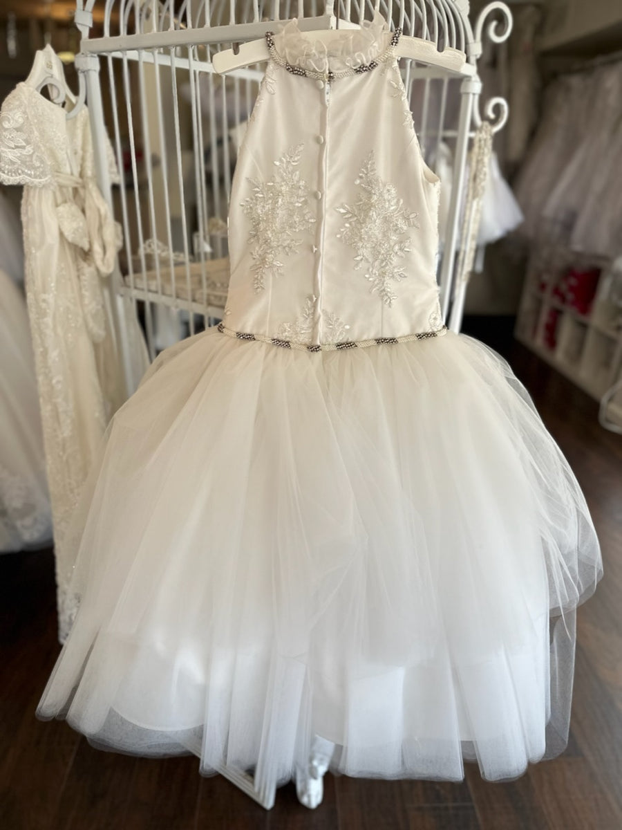 Christie Helene Skylar Tulle Communion Dress