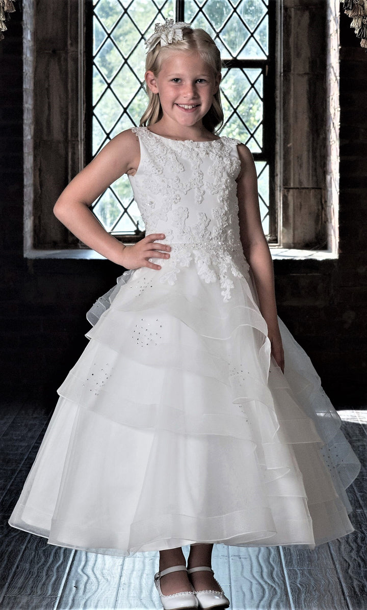 1916 MACIS Designs Communion / Flower Dress 8X & 10x – Tutu Spoiled