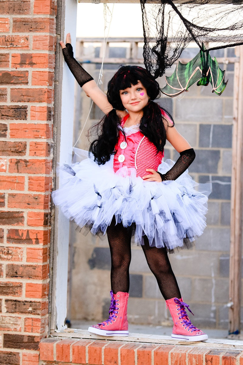 Draculaura Monster High Inspired Tutu Dress|NJ Birthday Boutique| Tutu Spoiled