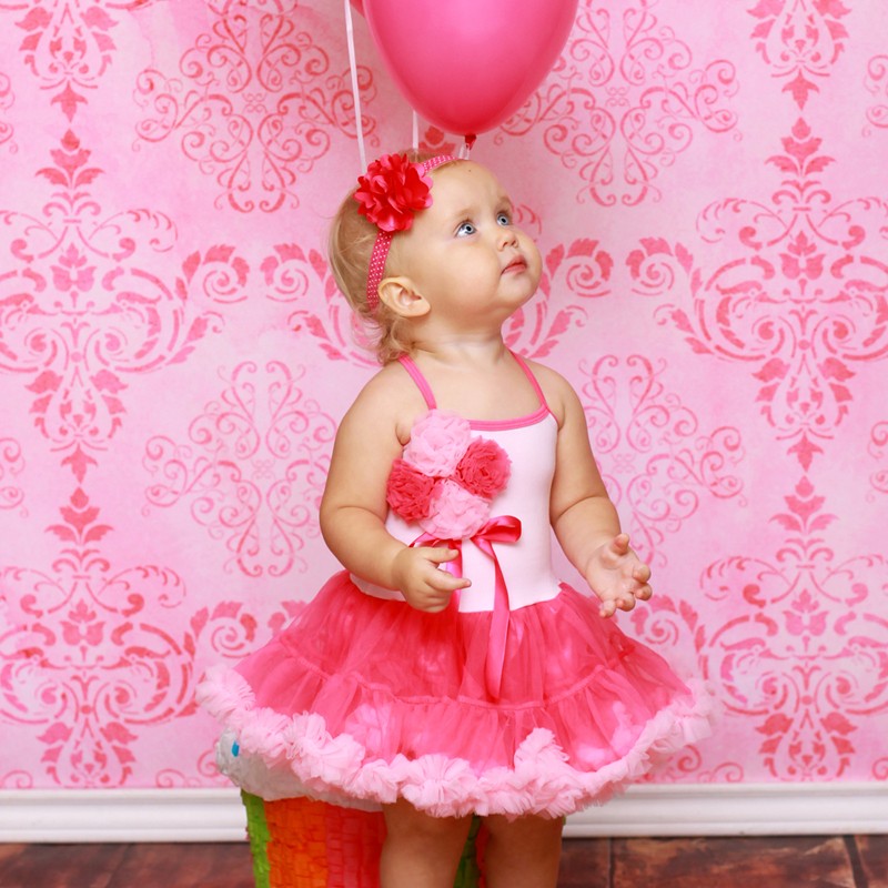 Hot Pink Cotton Candy Tutu Dress Hot Pink Cotton Candy Tutu Dress