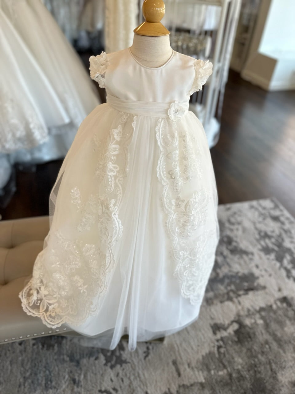 designer christening dress for baby girl Girls Christening Gowns & Baptism Dresses