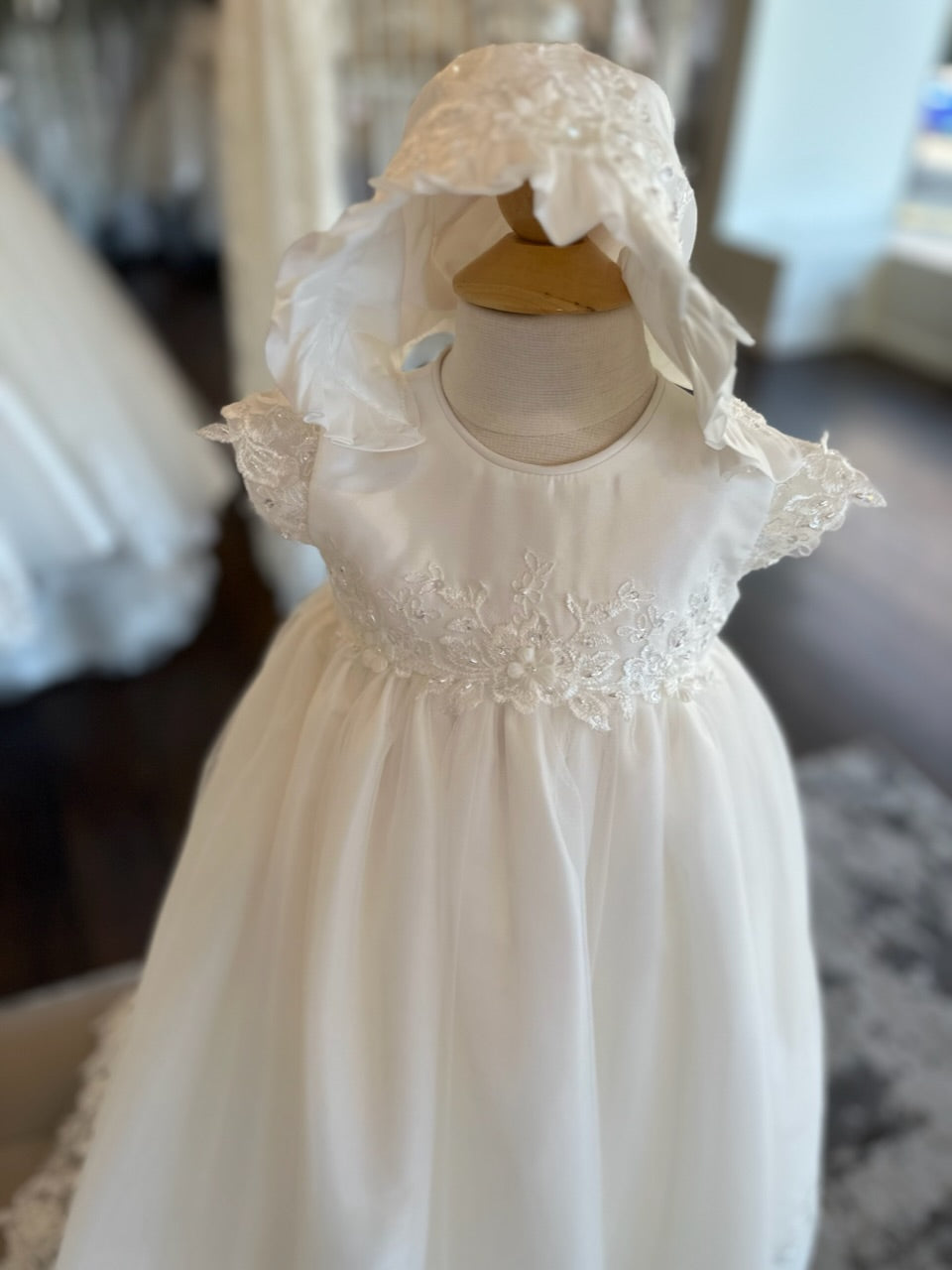 MACIS DESIGNS CH2102 Christening Dress – Tutu Spoiled MACIS DESIGNS CH2102 Christening Dress – Tutu Spoiled