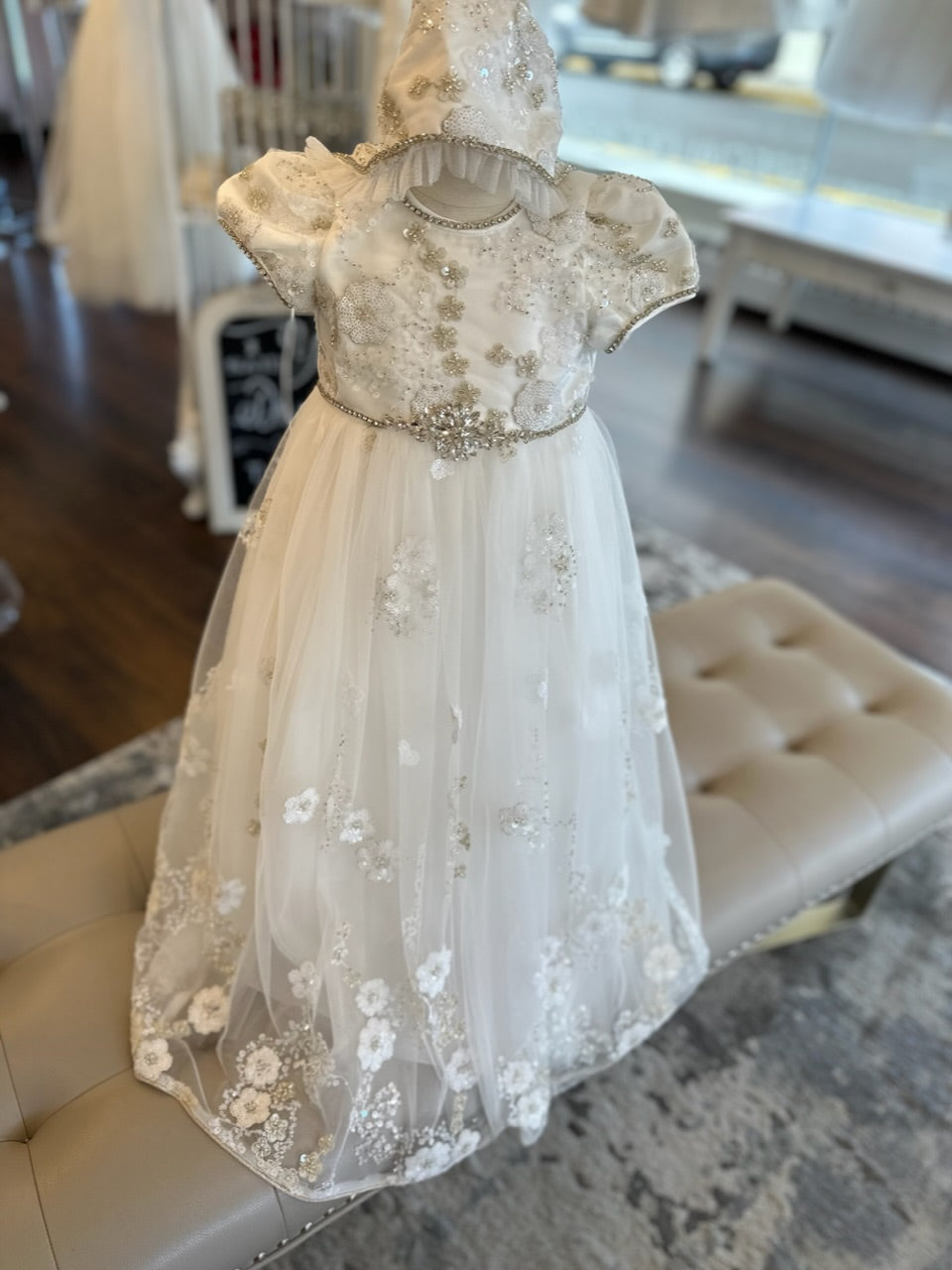 Princess Daliana D2Y1082 OG Christening Dress - Main Image