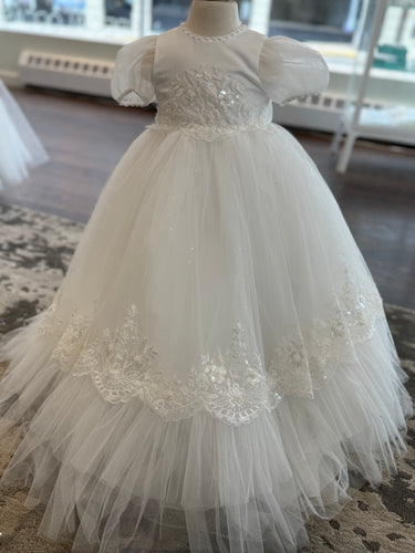 Princess Daliana Y24354 Christening  gown