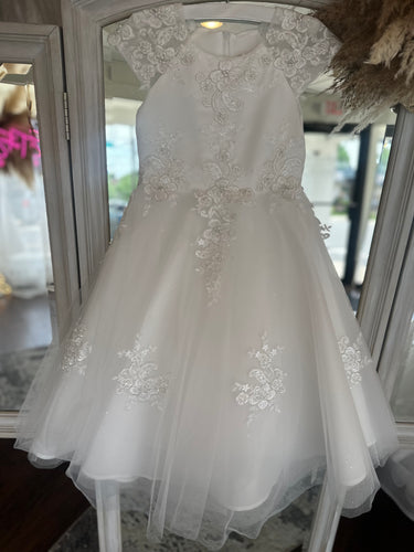 Z23129 Princess Daliana Communion/Flower Girls Dress SIZE 6 SAMPLE