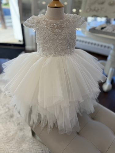 Christening/Flower Girl Dress 9896-1-Dolce Bambini