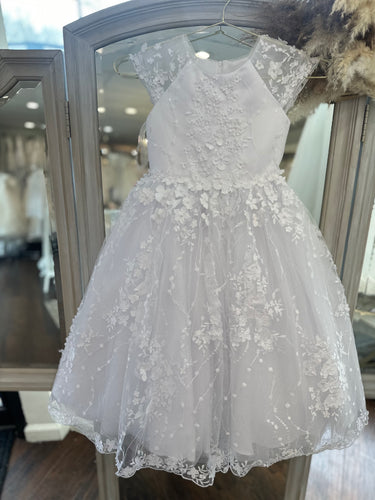 Z23105 PRINCESS DALIANA FLOWER GIRL/COMMUNION DRESS SIZE 6