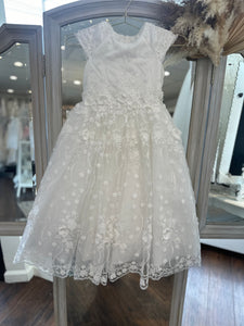 Z23110 PRINCESS DALIANA FLOWER GIRL/COMMUNION DRESS SIZE 7