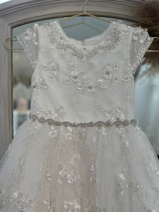 Z24334 Princess Daliana Communion/Flower Girls Dress SIZE 7
