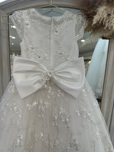 Z24334 Princess Daliana Communion/Flower Girls Dress SIZE 7