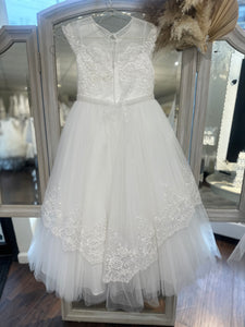 Z24334 Princess Daliana Communion/Flower Girls Dress SIZE 7