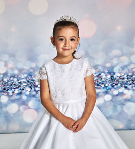 124409 Joan Calabrese Flower Girl / Communion Dress Size IN STOCK NOW