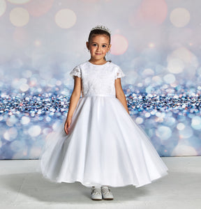124409 Joan Calabrese Flower Girl / Communion Dress Size IN STOCK NOW