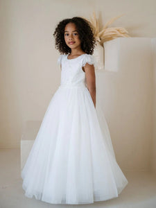 SK11 Teter Warm Flower Girl/ Communion Dress