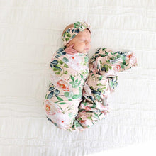 Posh Peanut - HARPER - Infant Swaddle & Headwrap Set Infant Swaddle & Headwrap Set