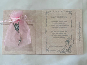 Keepsake Baby's First Rosary Gift Boxed