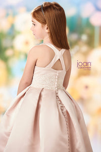 218356 Joan Calabrese Blush Flower Girl Dress
