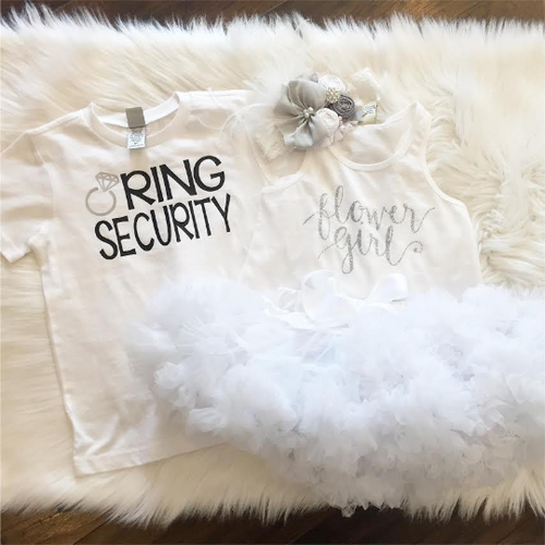 Flower Girl or Ring Security Shirt