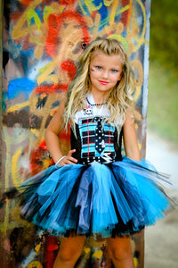 Frankiestein Monster High Inspired Tutu Dress