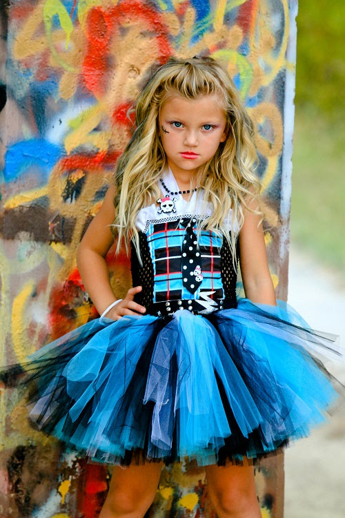 Frankiestein Monster High Inspired Tutu Dress – Tutu Spoiled Frankiestein Monster High Inspired Tutu Dress – Tutu Spoiled