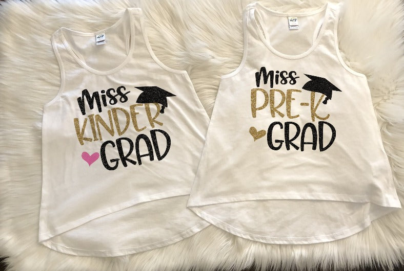 Pre K Graduation Shirt/ Kindergarten Graduation Shirt