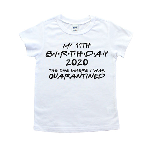 Birthday in Quarantine 2020 Shirt