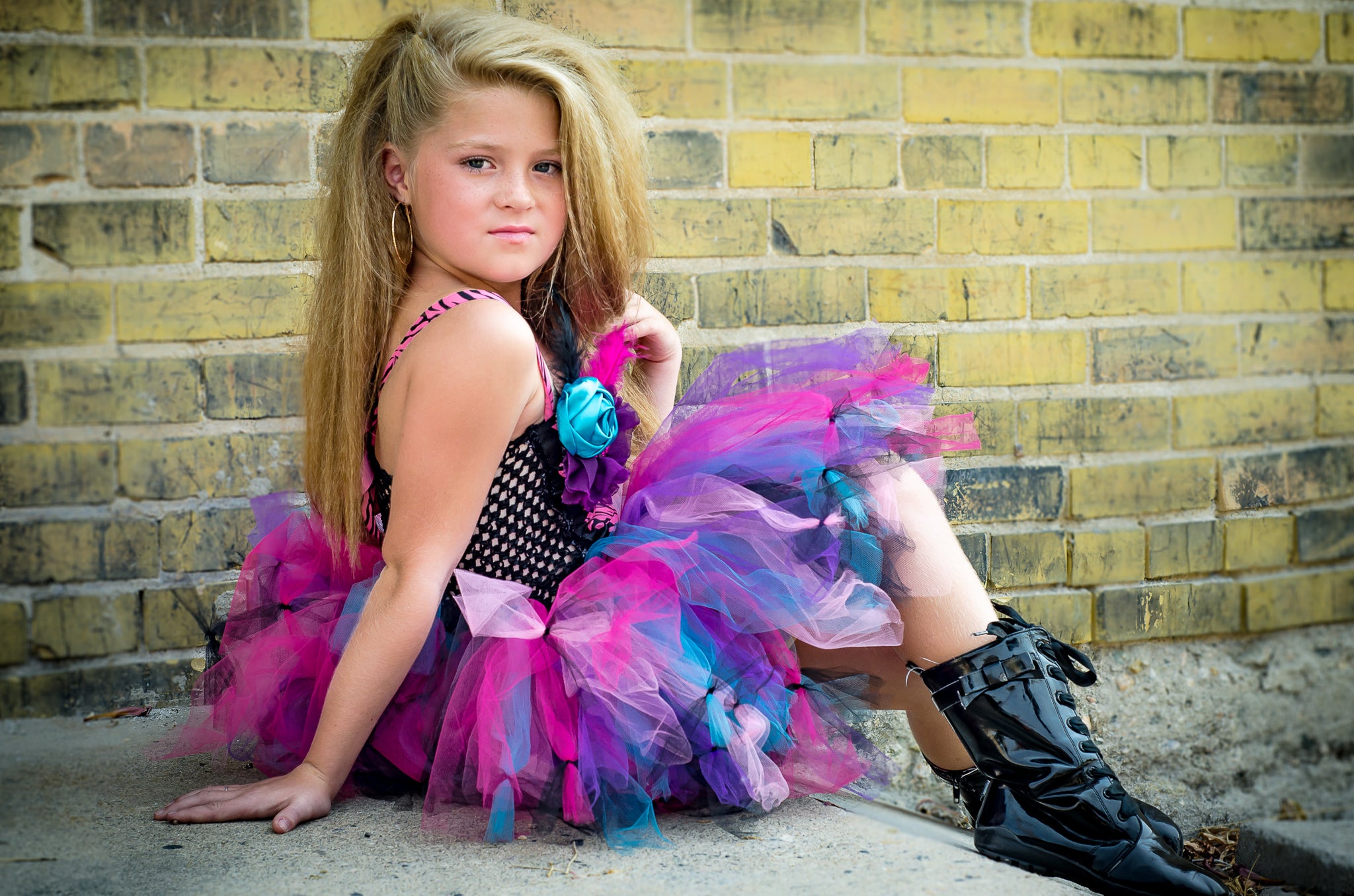 rockstar theme party dress DIY Girls Rock Star Costumes