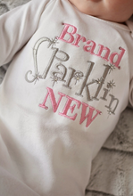 Brand Sparklin New Embroidered Newborn Gown